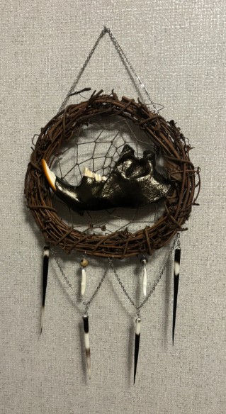 Soft Prey Wreath Wall Hanging