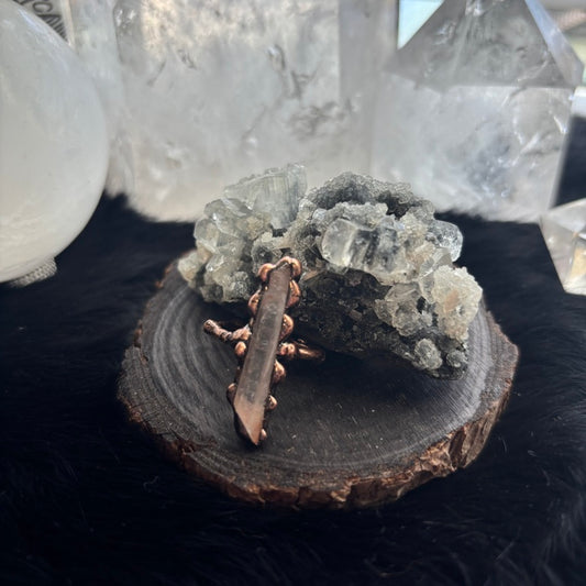 Pink Lemurian Adj Ring