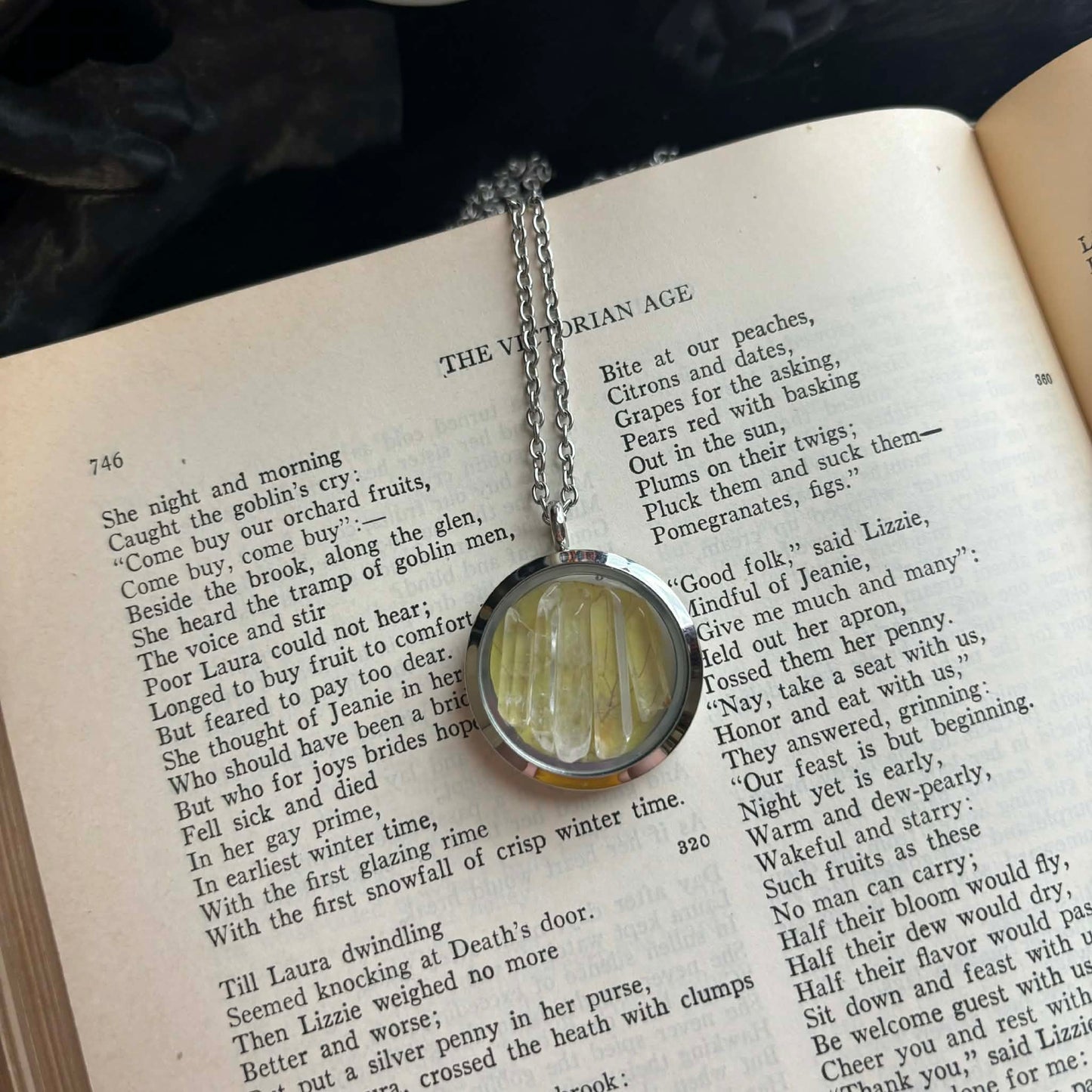Quartz Curiosity Locket II